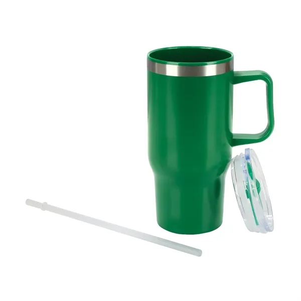 Baker 20 oz. Recycled PP Liner/Steel Outer Travel Mug... from ASI 67866 Logomark/Valumark