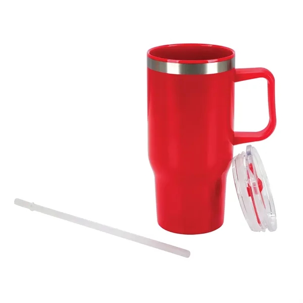 Baker 20 oz. Recycled PP Liner/Steel Outer Travel Mug... from ASI 67866 Logomark/Valumark