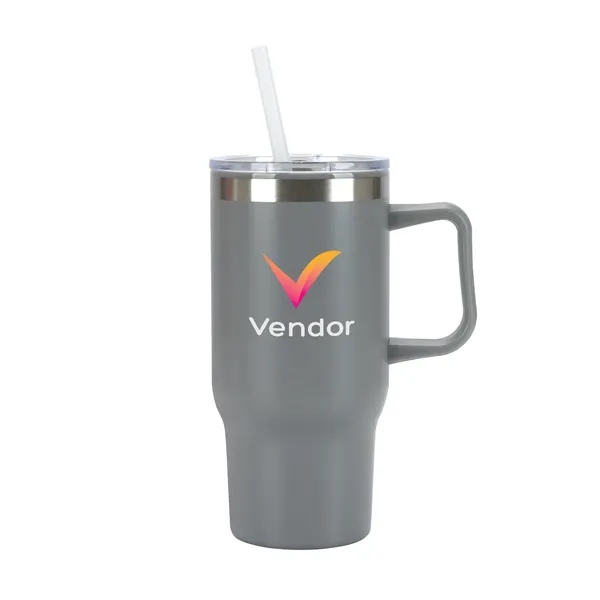 Baker 20 oz. Recycled PP Liner/Steel Outer Travel Mug... from ASI 67866 Logomark/Valumark
