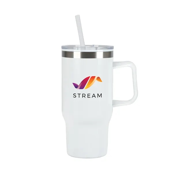 Baker 20 oz. Recycled PP Liner/Steel Outer Travel Mug... from ASI 67866 Logomark/Valumark