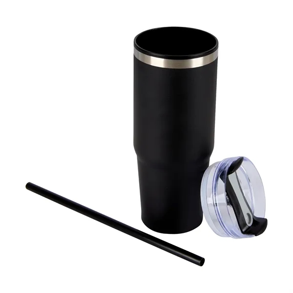 Yesler 30 oz. Double Wall Steel/PP Liner Travel Tumbler... from ASI 67866 Logomark/Valumark