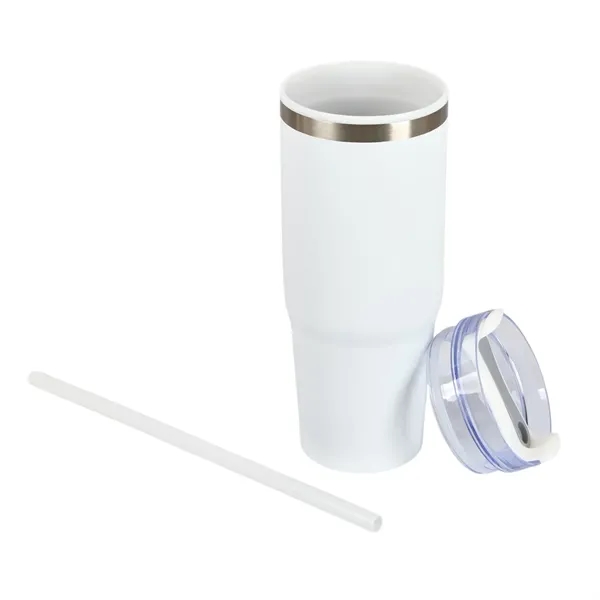 Yesler 30 oz. Double Wall Steel/PP Liner Travel Tumbler... from ASI 67866 Logomark/Valumark