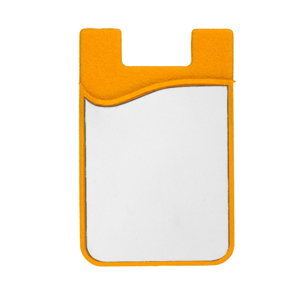 Customizable phone wallet with a removable microfiber cleaning cloth.... from ASI 62660 Innovation Line