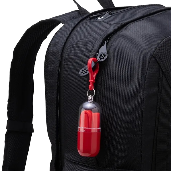 Bellini Silicone Straw in Capsule Case... from ASI 67866 Logomark/Valumark