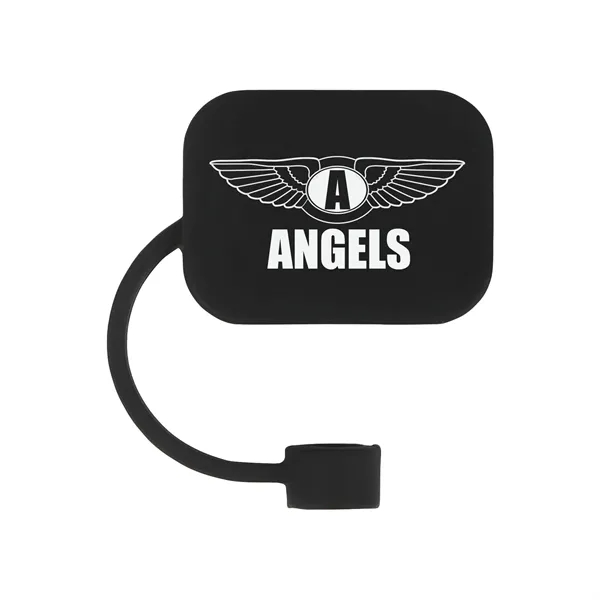 Morey Silicone Straw Topper... from ASI 67866 Logomark/Valumark