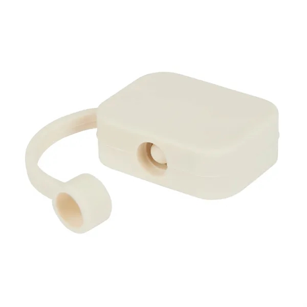 Morey Silicone Straw Topper... from ASI 67866 Logomark/Valumark