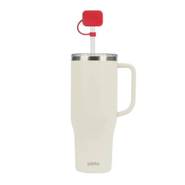 Morey Silicone Straw Topper... from ASI 67866 Logomark/Valumark