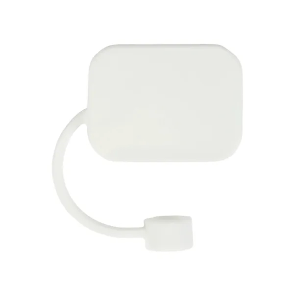 Morey Silicone Straw Topper... from ASI 67866 Logomark/Valumark