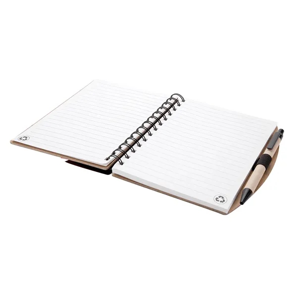 Broome Mini Journal with Pen, Flags & Sticky Notes... from ASI 67866 Logomark/Valumark / Valumark™