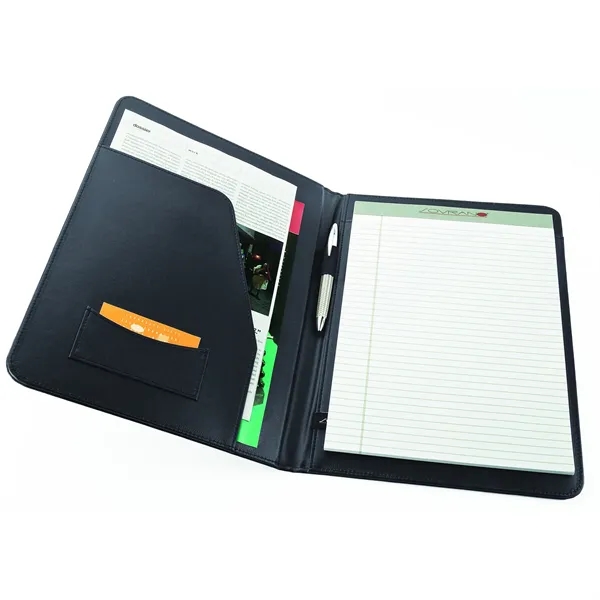 Leder Letter Size Folio... from ASI 67866 Logomark/Valumark