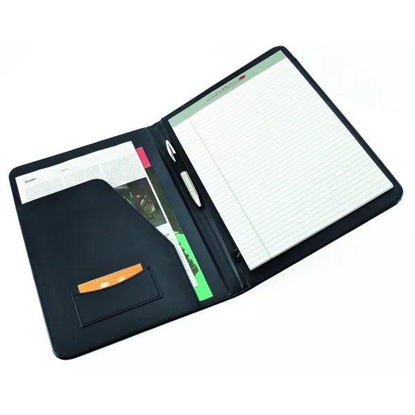 Leder Letter Size Folio... from ASI 67866 Logomark/Valumark