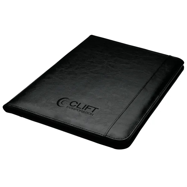 0.75" x 13" x 9.62" 30-page replaceable writing pad in leatherette... from ASI 67866 Logomark/Valumark