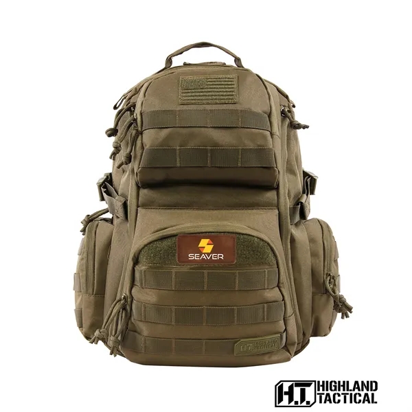 Highland Tactical® Crusher Laptop Backpack... from ASI 67866 Logomark/Valumark