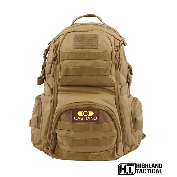 Highland Tactical® Crusher Laptop Backpack... from ASI 67866 Logomark/Valumark
