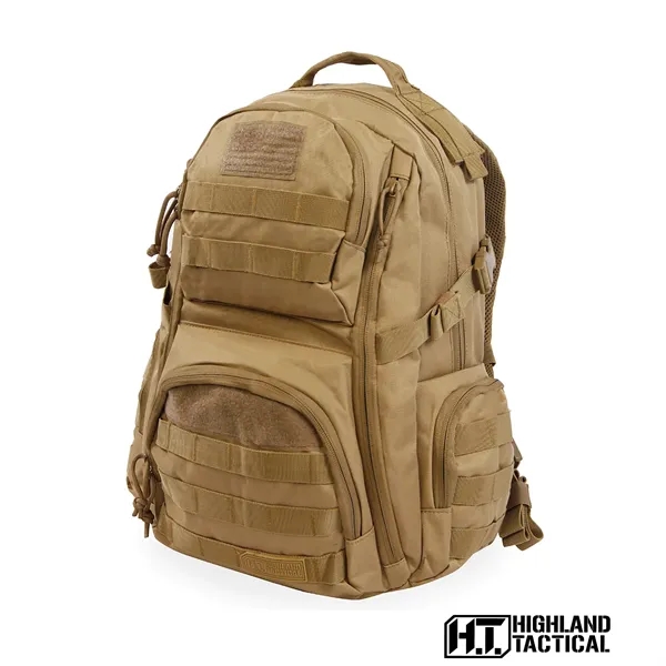 Highland Tactical® Crusher Laptop Backpack... from ASI 67866 Logomark/Valumark