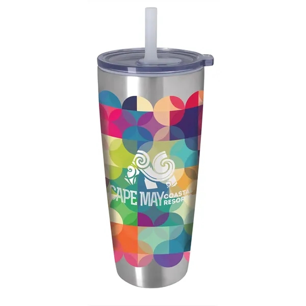 Koozie® Built-in Straw Vacuum Tumbler - 30 oz.... from ASI 40480 Koozie Group