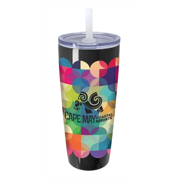 Koozie® Built-in Straw Vacuum Tumbler - 30 oz.... from ASI 40480 Koozie Group
