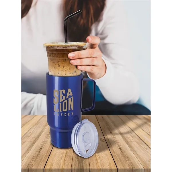 Koozie® Handle Tumbler - 30 oz... from ASI 40480 Koozie Group