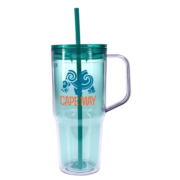 Clair Recycled Acrylic Travel Tumbler - 30 oz.... from ASI 40480 Koozie Group