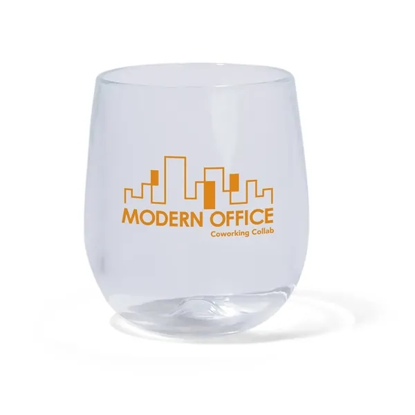 Silipint® Clear Stemless Wine Glass - 12 oz.... from ASI 40480 Koozie Group