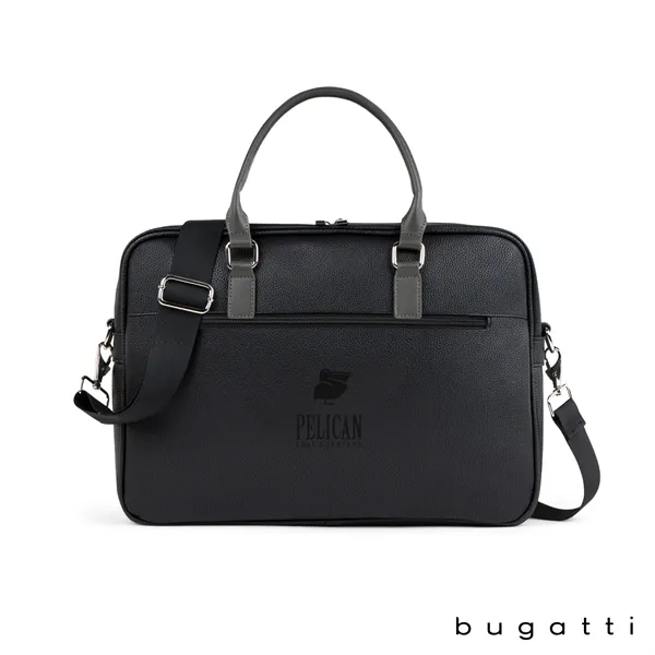Bugatti Contrast Collection Briefcase... from ASI 67866 Logomark/Valumark