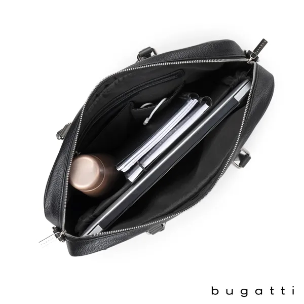 Bugatti Contrast Collection Briefcase... from ASI 67866 Logomark/Valumark