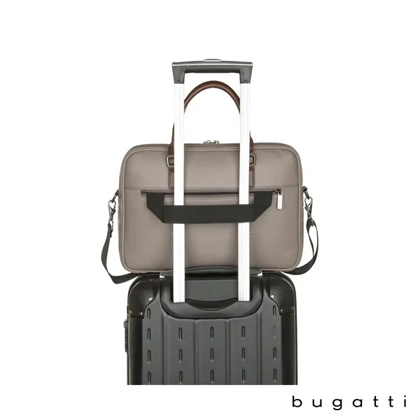 Bugatti Contrast Collection Briefcase... from ASI 67866 Logomark/Valumark