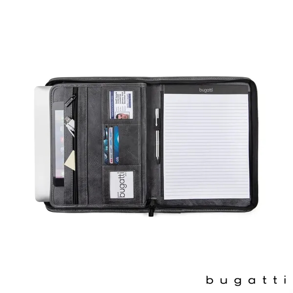 Bugatti Valentino Letter Size Padfolio... from ASI 67866 Logomark/Valumark