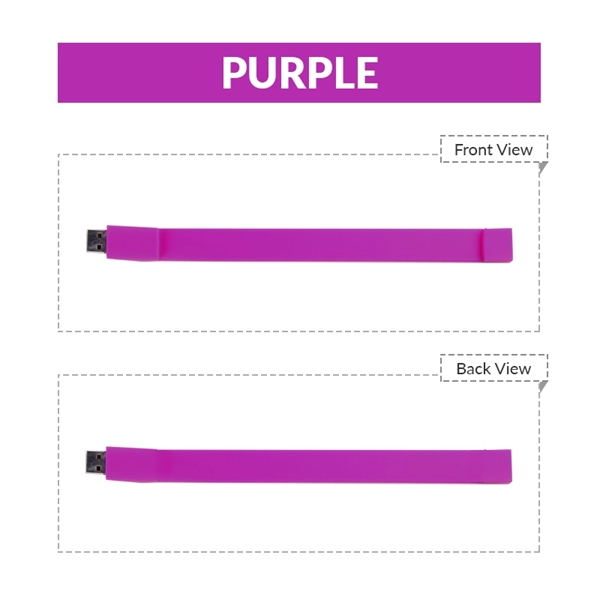 Silicone wristband USB flash drive with multiple available capacities and colors.... from ASI 37218 Athena Promo (tm)