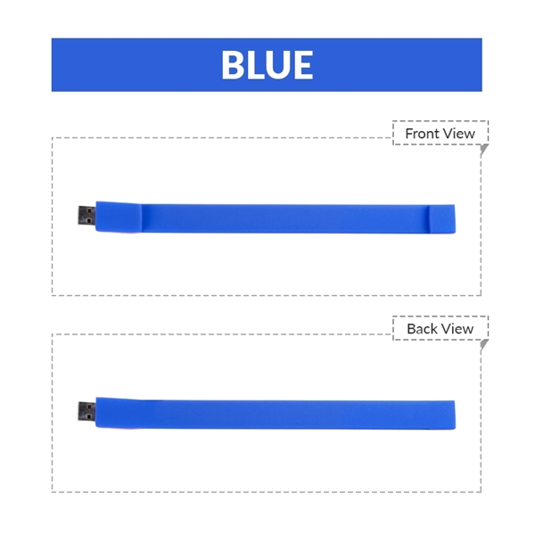 Silicone wristband webkey for bringing customers directly to your website once... from ASI 37218 Athena Promo (tm)