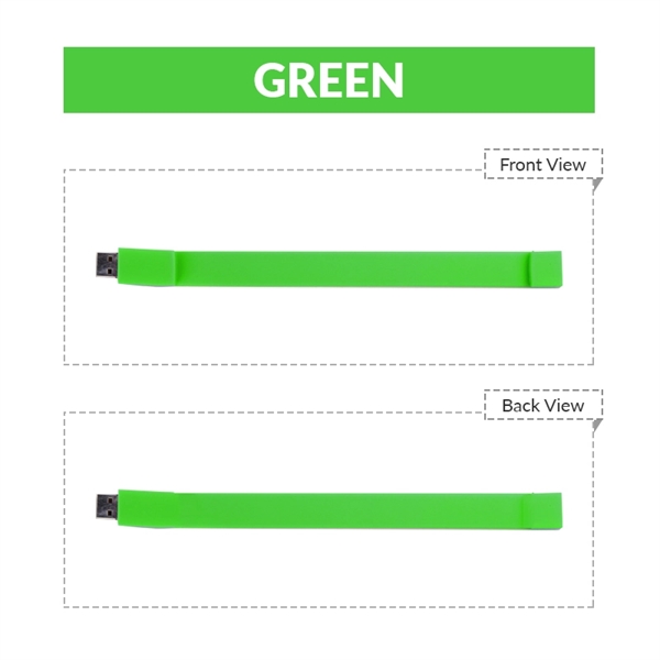 Silicone wristband webkey for bringing customers directly to your website once... from ASI 37218 Athena Promo (tm)