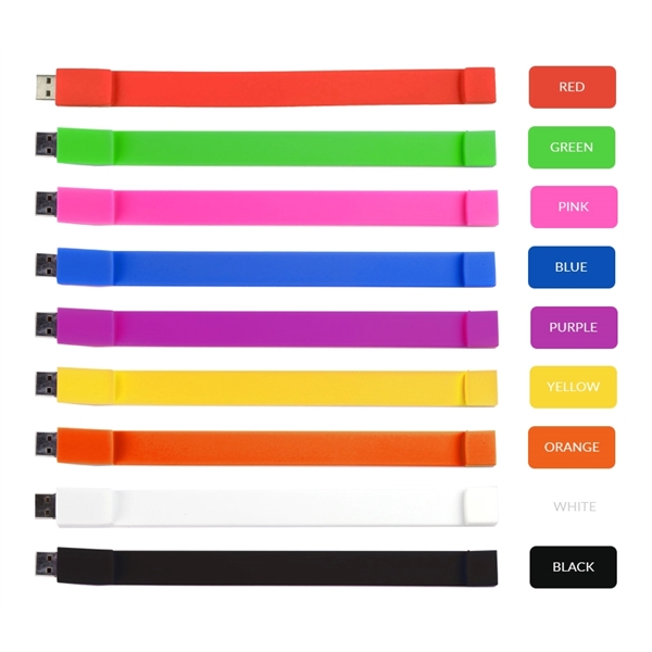 Silicone wristband webkey for bringing customers directly to your website once... from ASI 37218 Athena Promo (tm)