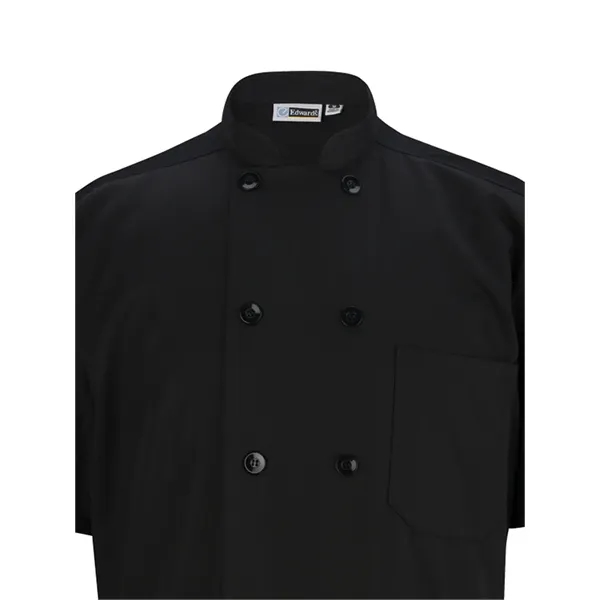 Edwards Industries - Unisex 10-Button Mesh-Back Chef Coat... from ASI 86018 Scrub Authority / Uniform Stores