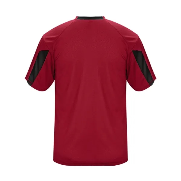 Youth T-shirt made with a vented back for breathability as well... from ASI 84358 S&S Activewear