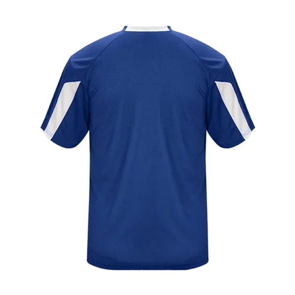 Youth T-shirt made with a vented back for breathability as well... from ASI 84358 S&S Activewear
