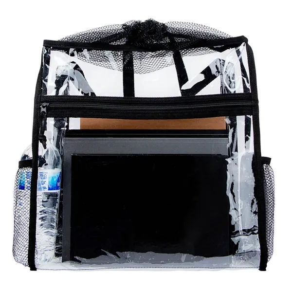 Ramsey Clear Drawstring Backpack... from ASI 67866 Logomark/Valumark