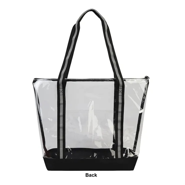 Capitola Clear TPU Zippered Tote... from ASI 67866 Logomark/Valumark