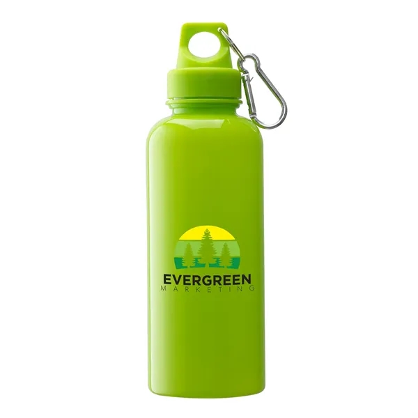 Brio 20 oz. PS Water Bottle w/ Carabiner... from ASI 67866 Logomark/Valumark