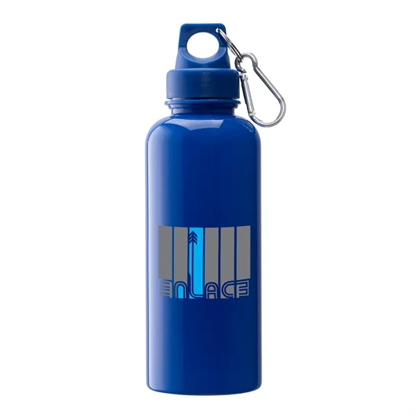 Brio 20 oz. PS Water Bottle w/ Carabiner... from ASI 67866 Logomark/Valumark