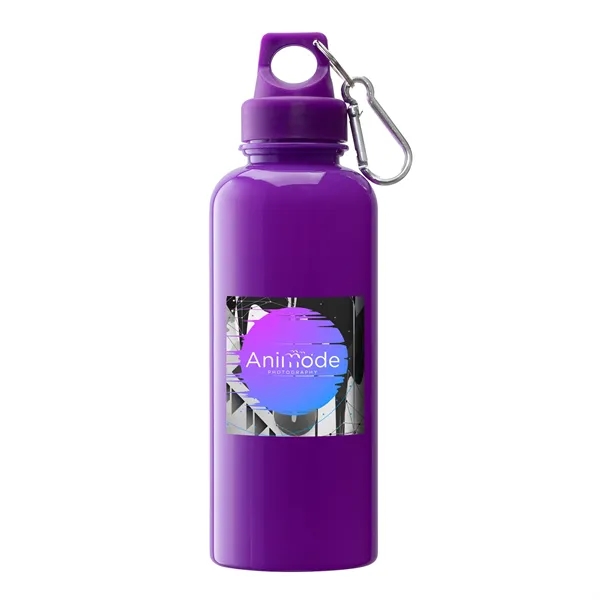 Brio 20 oz. PS Water Bottle w/ Carabiner... from ASI 67866 Logomark/Valumark