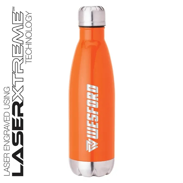 2.88" x 10.38" x 2.88" water bottle; 17 oz. capacity and... from ASI 67866 Logomark/Valumark