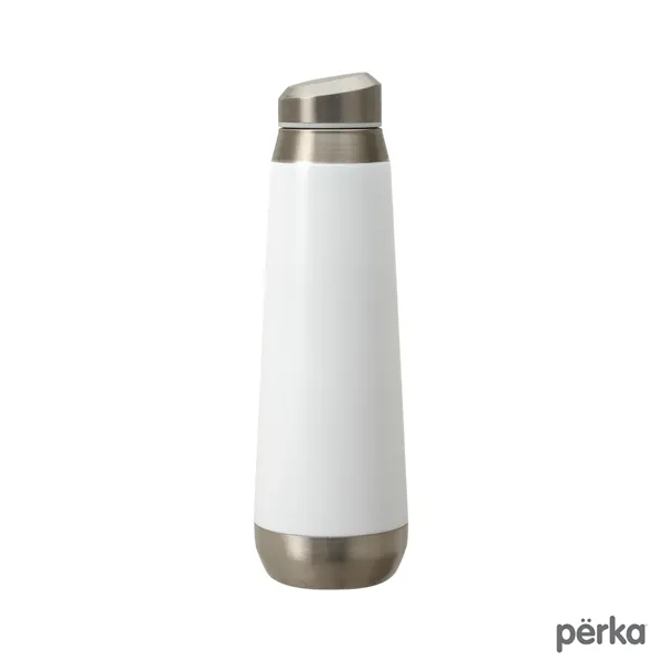 3" x 9.88" x 3" double wall stainless steel bottle; 17... from ASI 67866 Logomark/Valumark