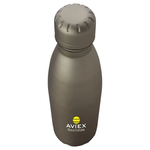 2.81" x 10.12" x 2.81" stainless steel bottle; 17 oz. capacity... from ASI 67866 Logomark/Valumark