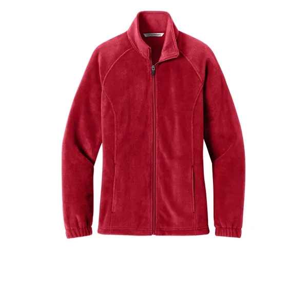 Port Authority Women's Plush Fleece Full-Zip Jacket... from ASI 84863 SanMar
