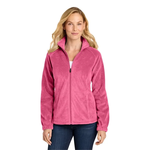 Port Authority Women's Plush Fleece Full-Zip Jacket... from ASI 84863 SanMar