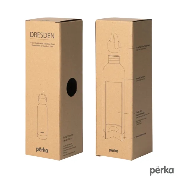 Perka® Dresden 18 oz. Double Wall, Stainless Steel Water ...... from ASI 67866 Logomark/Valumark