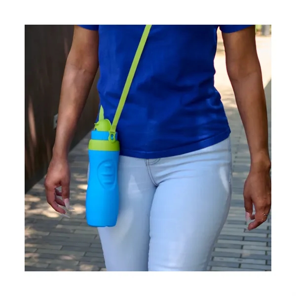 Remi 18 oz. Double Wall Polypropylene Water Bottle... from ASI 67866 Logomark/Valumark