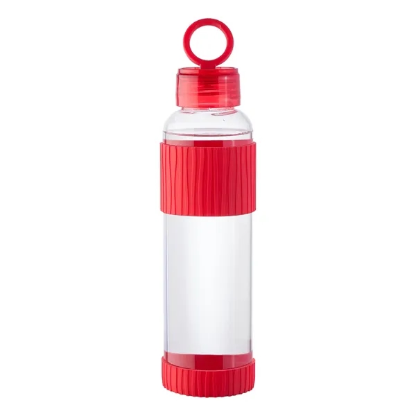 2.75" x 9.38" x 2.75" 18-ounce Krystal glass bottle with removable... from ASI 67866 Logomark/Valumark