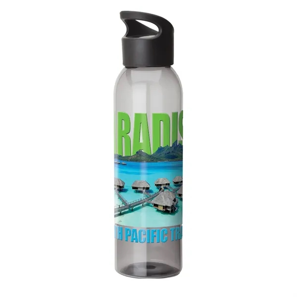 22 oz. BPA-free plastic water bottle with twist-off carry handle lid.... from ASI 67866 Logomark/Valumark / Valumark™