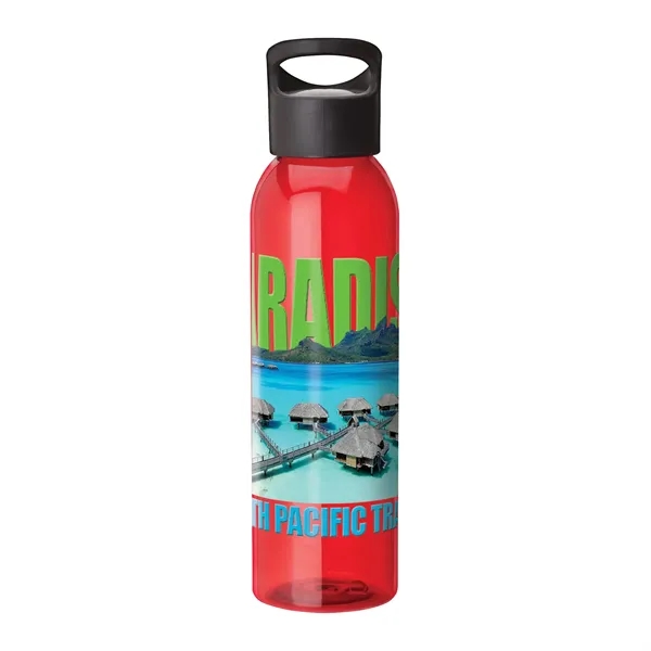 22 oz. BPA-free plastic water bottle with twist-off carry handle lid.... from ASI 67866 Logomark/Valumark / Valumark™